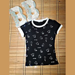 Kittycorn Teenbell top